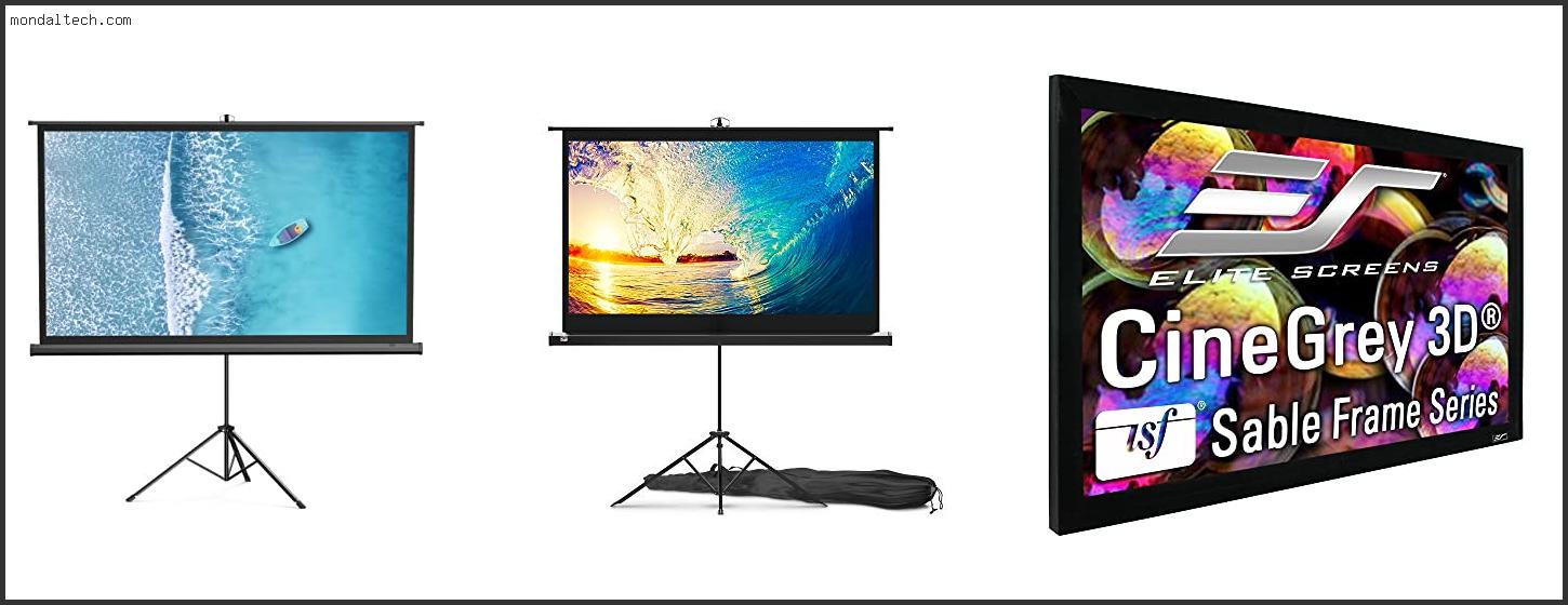 Best Projection Screens
