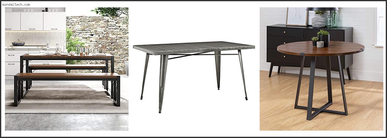 Best Industrial Dining Tables